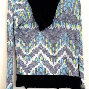 Colorful Light Zip Up Hoodie